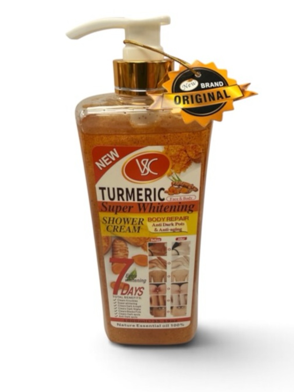 Turmeric Super Whitening Shower get - Golden Brown